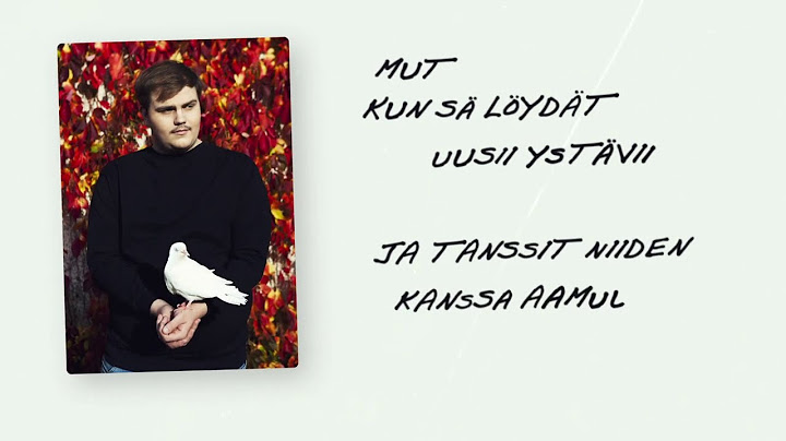 Aksel Kankaanranta - Muista kuka oot (Lyriikkavideo)
