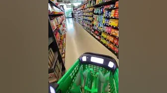 Shopping with the amazing Amazon Dash cart