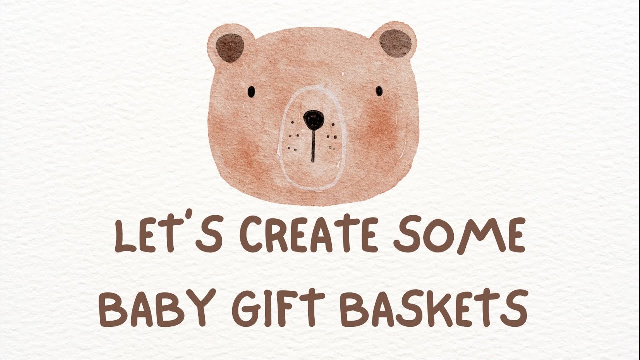 DIY Gift Basket Ideas For Baby Showers YouTube