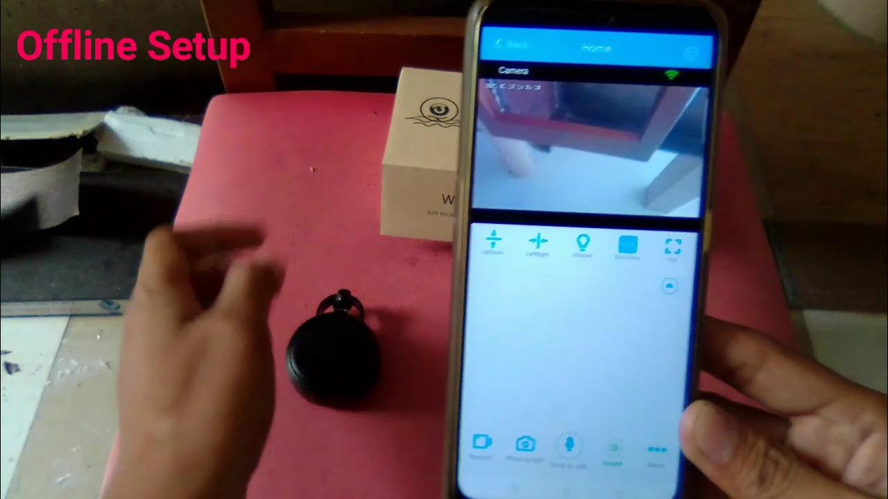 Wifi HD smart camera setup for offline and online mode YouTube