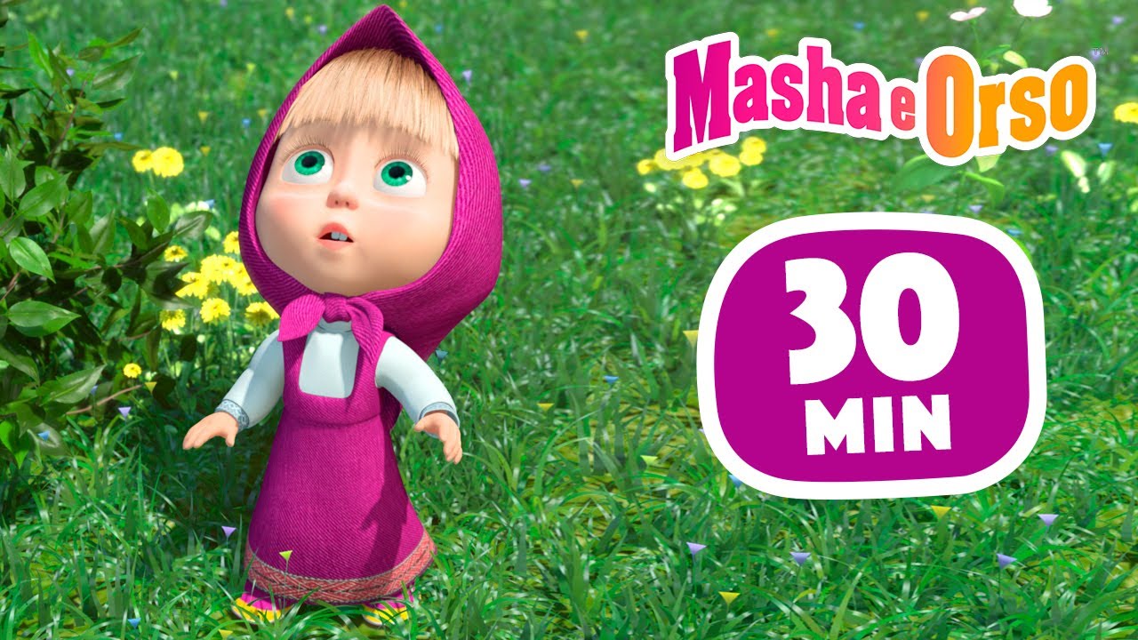 ⁣Masha e Orso 🐻 Orso e Masha 👱‍♀️💫 Сollezione 35 🎬 30 min ⏰ Collezione di cartoni animati