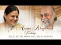 Sri bhagavan describes to seekers how sri amma and sri bhagavan function
