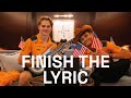 Finish the lyrics with lando norris and oscar piastri