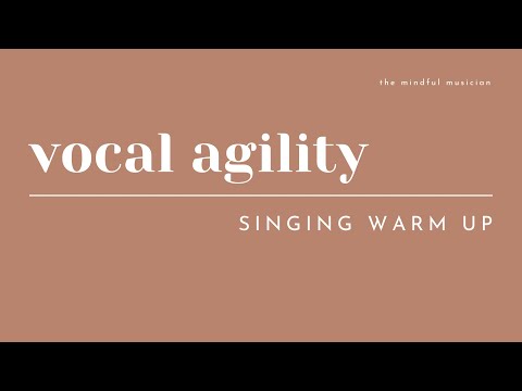 Vocal Agility Singing Exercise for a Flexible Voice