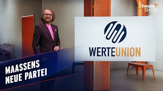 Die nächste neue Partei: Wofür steht die Werteunion? | heute-show vom 23.02.2024 by ZDF heute-show 227,235 views 2 months ago 4 minutes, 55 seconds