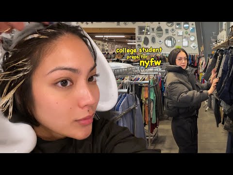 College JEOrney📚 life of a fashionista in STEM preparing for NYFW 👩🏻🔬🫧