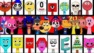 🛑 My Sprunki OC ALL Phases Incredibox Compilation COMPLETE in real ❤️ #incredibox #sprunkioc