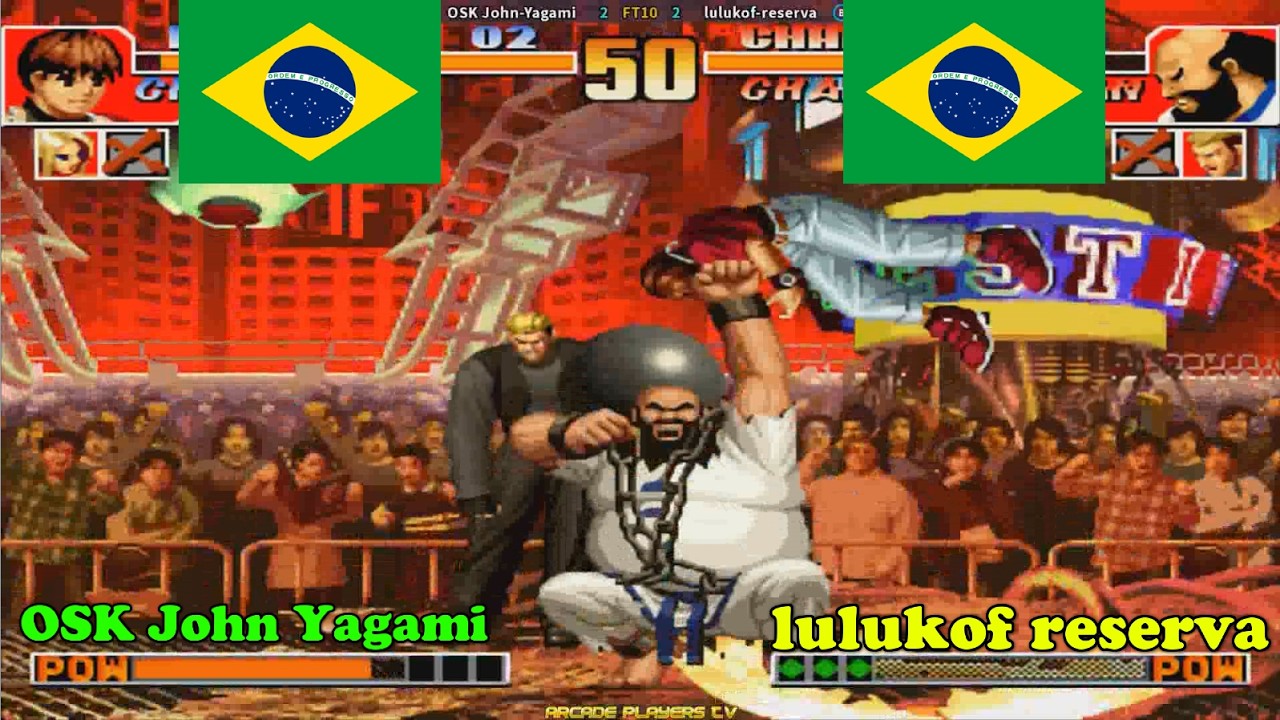 The King of Fighters '97 ➤ OSK John Yagami (Brazil) vs lulukof