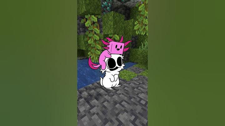 Axolotl #minecraft #animation #rabbit #bunny
