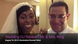 Wedding DJ Review | AtlantaDJPros.com, Doubletree Roswell Hotel 8-18-12