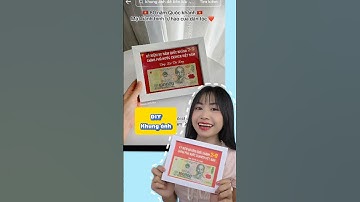 🖼 DIY Khung ảnh 🎨 tự làm Khung ảnh bằng giấy // Quyển sách Nhỏ  #quyensachnho #diy