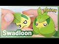 Pokemon Clayart : Swadloon