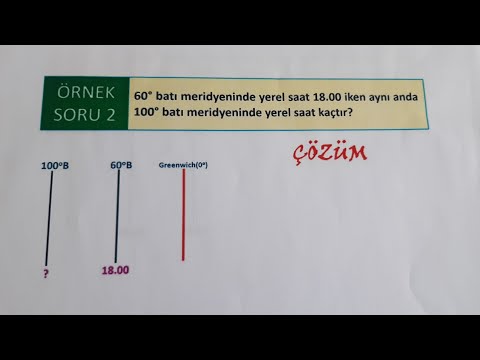 Yerel Saat Hesaplamaları | Soru Çözümü⏳