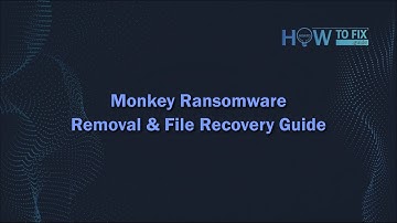 Monkey Ransomware Virus Removal & File Decryption Guide
