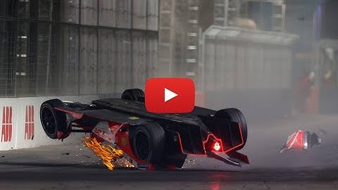 watch 🔴 sam bird crash video - formula e rome crash - formula e crash today - formula e 6 cars crash