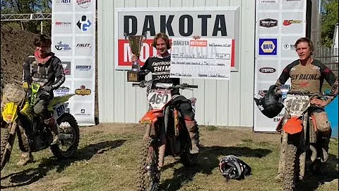 Michael Hicks, 5 lap Dash for Cash $4800, Dakota M...