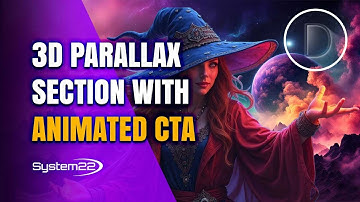 Create a 3D Parallax Section with Animated CTA in Divi — No Code, Big Impact!