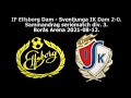 IF Elfsborg Dam - Svenljunga IK Dam 2-0. Sammandrag seriematch div 3.  Borås Arena 2021-08-12.