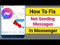 How To Fix Messenger Message Not Sending Problem 2025 | Messages Sending Problem in Messenger