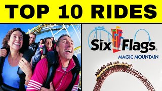 Top 10 Rides at Six Flags Magic Mountain - ROLLER COASTER TOP 10 by KermisTube 671 views 2 years ago 8 minutes, 51 seconds