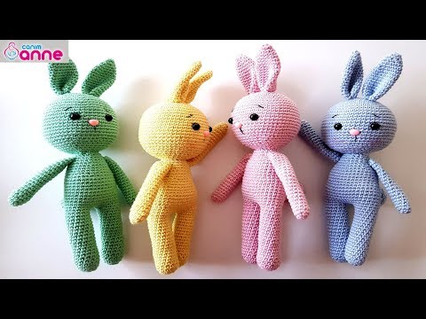 Amigurumi kolay tavşan yapımı @Canım Anne