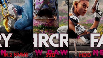 M.2 NVME vs SSD vs HDD Loading Windows and Games