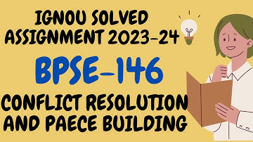 BPSE 146 solved assignment 2023-24 l BPSE  l IGNOU assignment l Deep_classes l BPSE 146