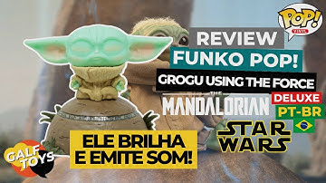 Review Grogu Using The Force 485 (Lights & Sound) - The Mandalorian | Star Wars / Funko Pop! BR