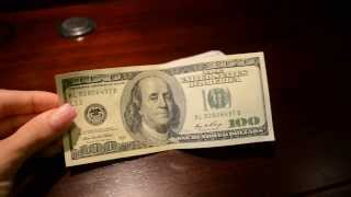 62. Жизнь в США - Дали в банке новый ДОЛЛАР) точнее 100 $$$ 62. Жизнь в США - Дали в банке новый ДОЛЛАР) точнее 100 $$$