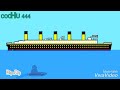 sinking ship flipaclip animacion