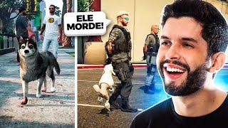 VIREI CACHORRO NO GTA RP E TROLLEI GERAL!!