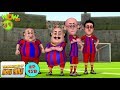 Motu Patlu Cartoons In Hindi | Animated cartoon | Football match | Wow Kidz