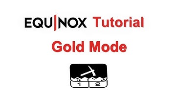 Minelab Equinox Gold 1 vs Gold 2 mode