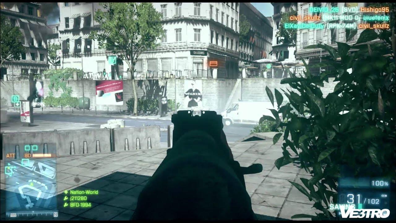 Battlefield 3 Gameplay PS3 (HD 1080p) YouTube
