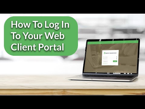 How to Login to Your Client Portal on Your Computer