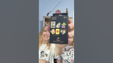 Can we get Rapunzel?  Opening Tangled Mystery Box Pins!