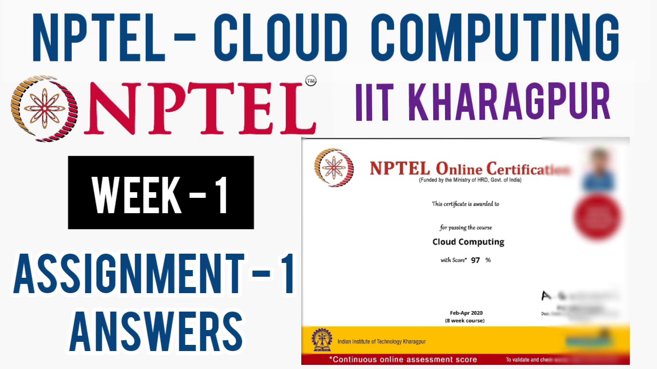 nptel cloud computing assignment 1 answers 2021