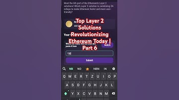 Top Layer 2 Solutions Revolutionizing Ethereum Today Part 6 tapswap code #tapswap #tapswapcode #new