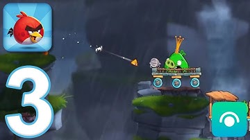 Angry Birds 2 - Gameplay Walkthrough Part 3 - Levels 11-15 [King Pig Boss] (iOS, Android)