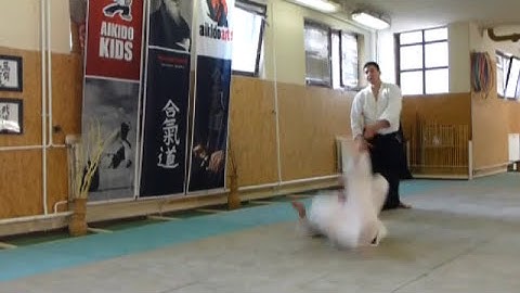 shomen uchi kaitennage soto [TUTORIAL] Aikido empty hand basic technique