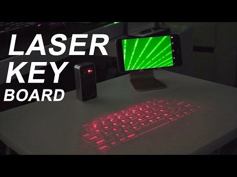 Cool Laser Keyboard!