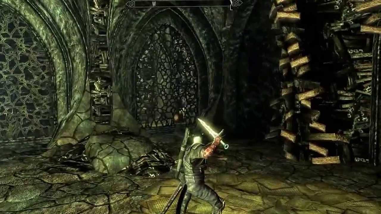 Elder Scrolls V: Skyrim way to Miraaks temple and the defeat of Miraak - YouTube