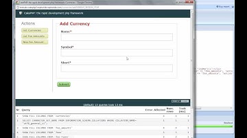 CakePHP Project Wizard in NeptunIDE