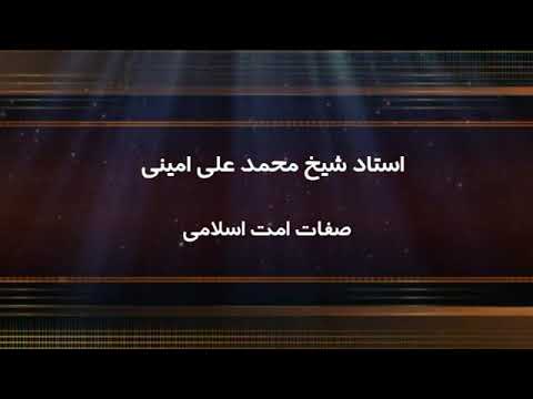 شیخ محمد علی امینی صفات امت اسلامی