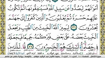 سورة الأنفال/ عبد الرشيد صوفي