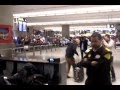 Recibimiento Malaga CF aeropuerto tras el robo en Champions