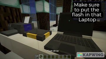 What is the Use of Flash drive on MrCrayfishs Device mod