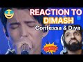 REACTION to DIMASH  - CONFESSA & DIVA 2017 UNBELIEVABLE