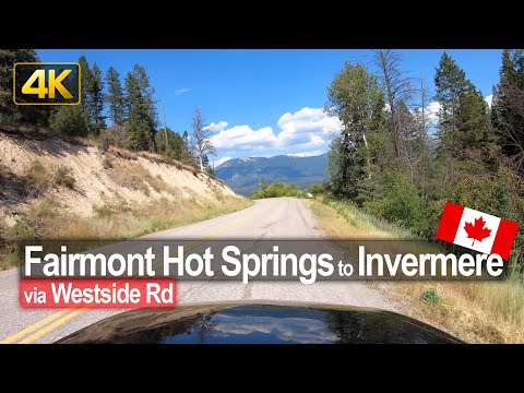 Backroad Drive from Fairmont Hot Springs to Invermere in British Columbia 🇨🇦