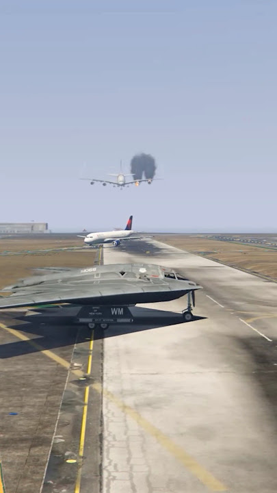 AIRBUS A380 Emergency Landing on Runway – Terrifying Moment